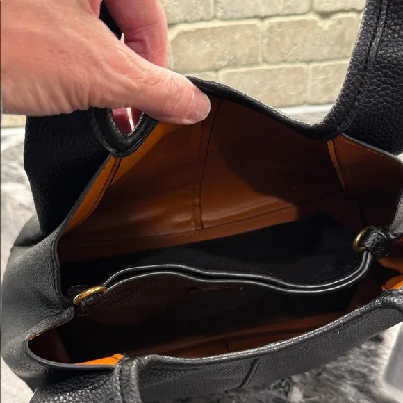 Coach 23 Lana Black Leather Handbag - Picture 6 of 10